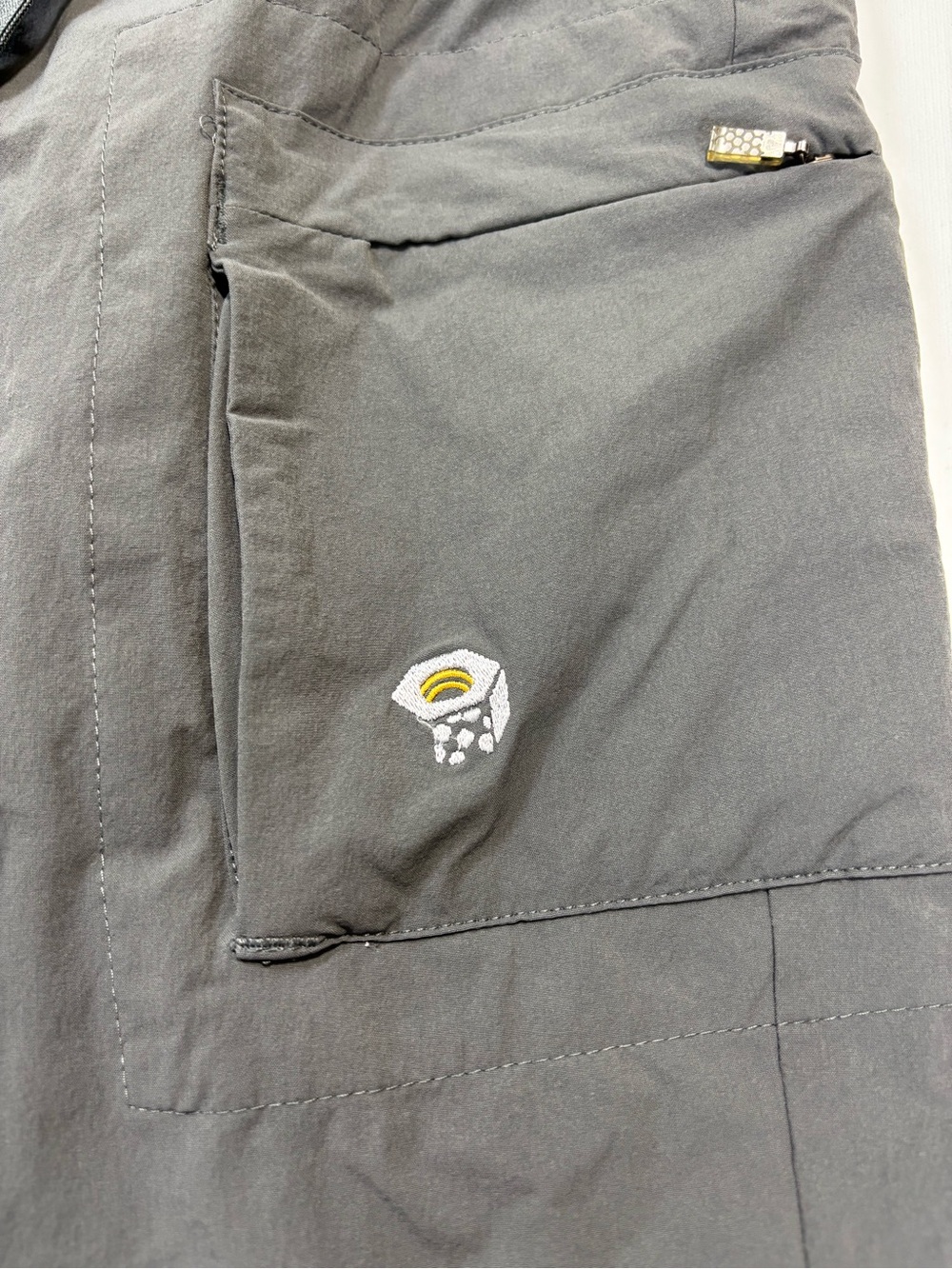 Mountain Hardwear Gray Women's Convertible Cargo Pants - Picture 5 of 11